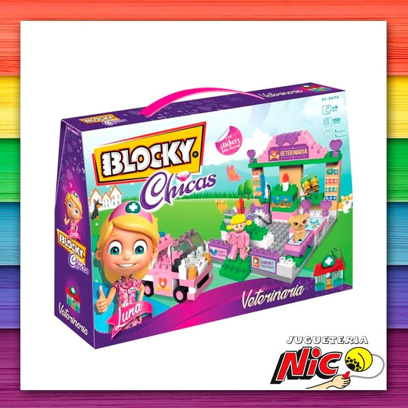 Blocky Chicas Veterinaria 150 Piezas