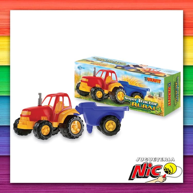Tractor Grande Con Acoplado