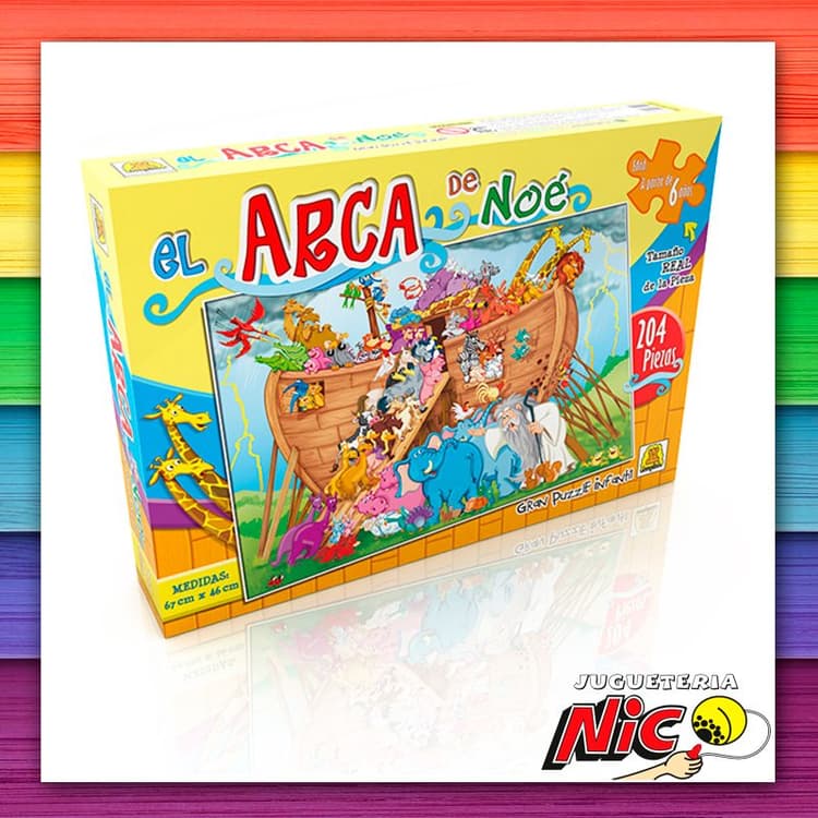 Puzzle 204 Pzas El Arca De Noe