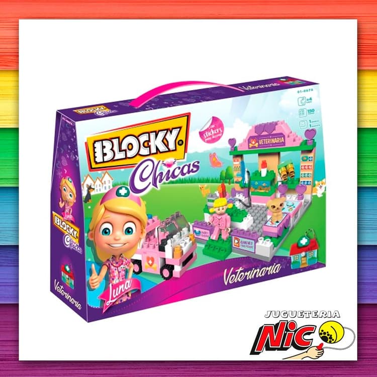 Blocky Chicas Veterinaria 150 Piezas